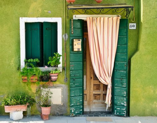 Shades of Green, Burano, Italy
